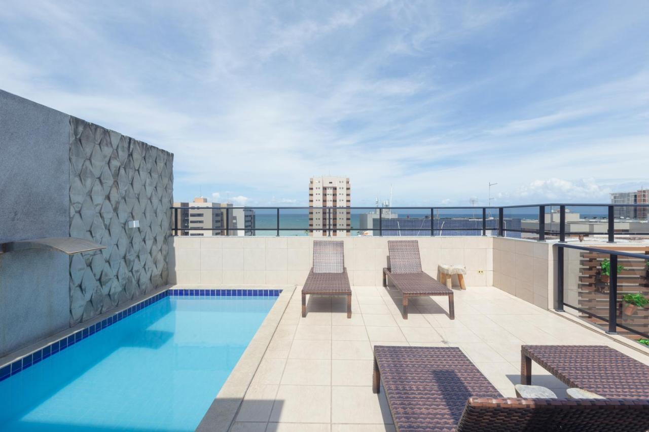 Apartament Flat Quarto E Sala C/ Vista Mar Espetacular Maceió Zewnętrze zdjęcie